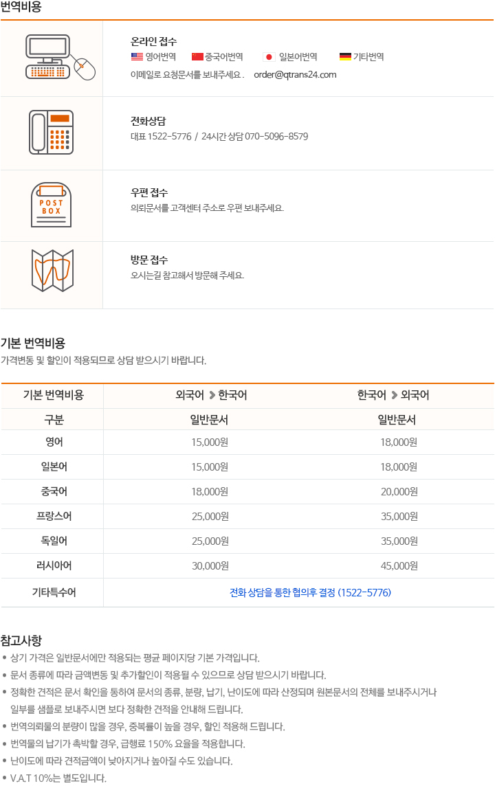 번역비용